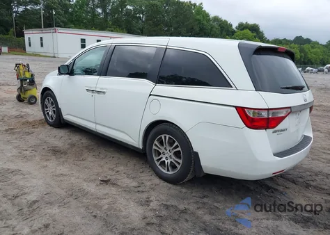2013 Honda Odyssey Ex-L из США, поврежденный, VIN 5FNRL5H69DB074237